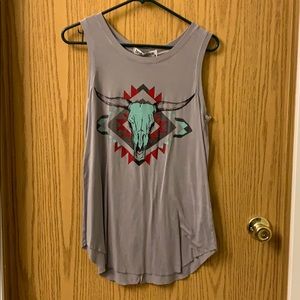 Western tank top